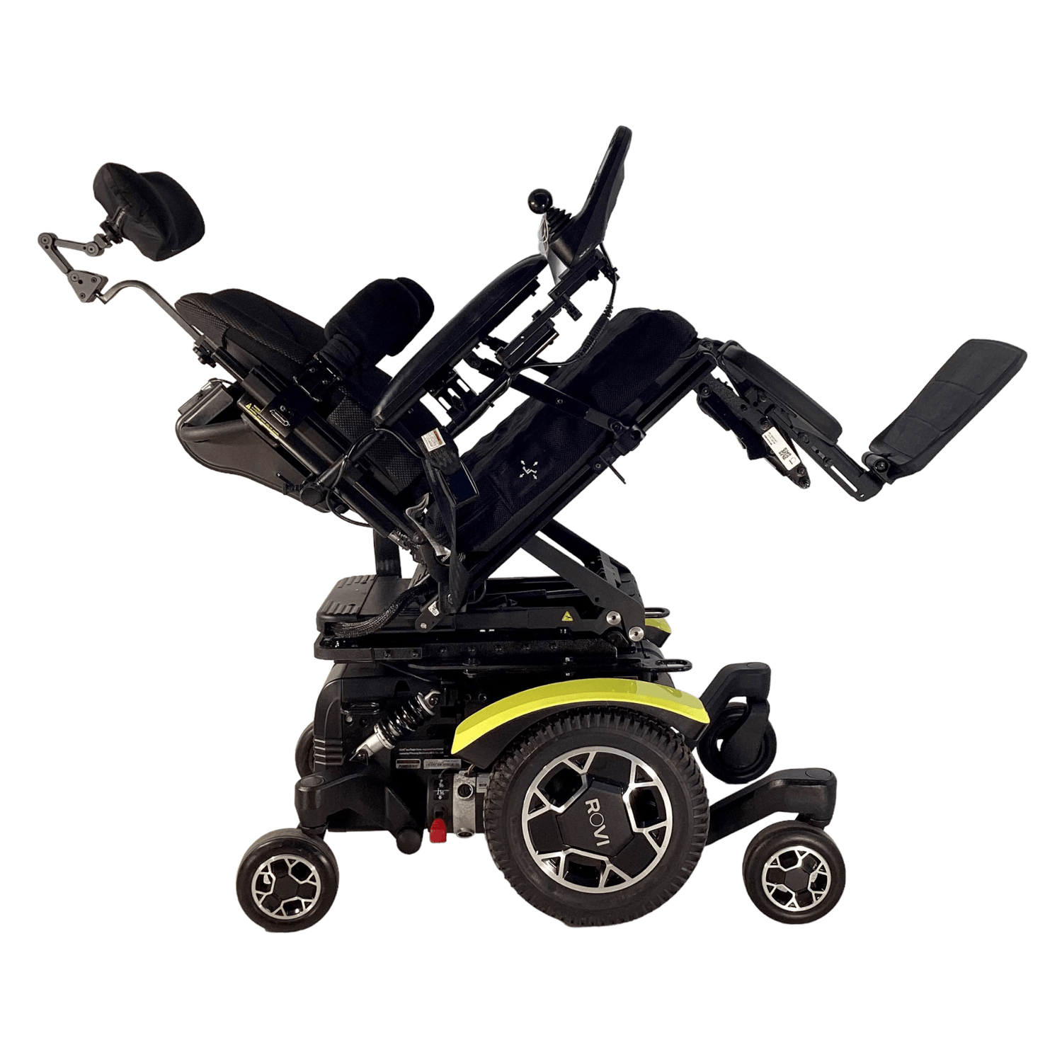 Rovi X3 Rehab Power Chair | 16 x 19 Seat |  Tilt, Recline, Power Legs, Seat Elevate - Only 1 Mile! - Mobility Equipment for Less