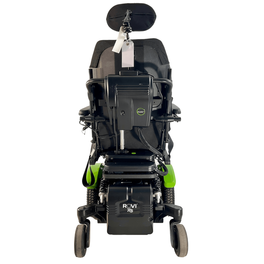 Rovi X3 Rehab Power Chair | 18" x 18" Seat |  Attendant Control, Seat Elevate