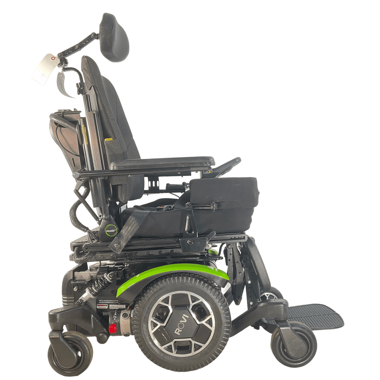 Rovi X3 Rehab Power Chair | 18" x 18" Seat |  Attendant Control, Seat Elevate