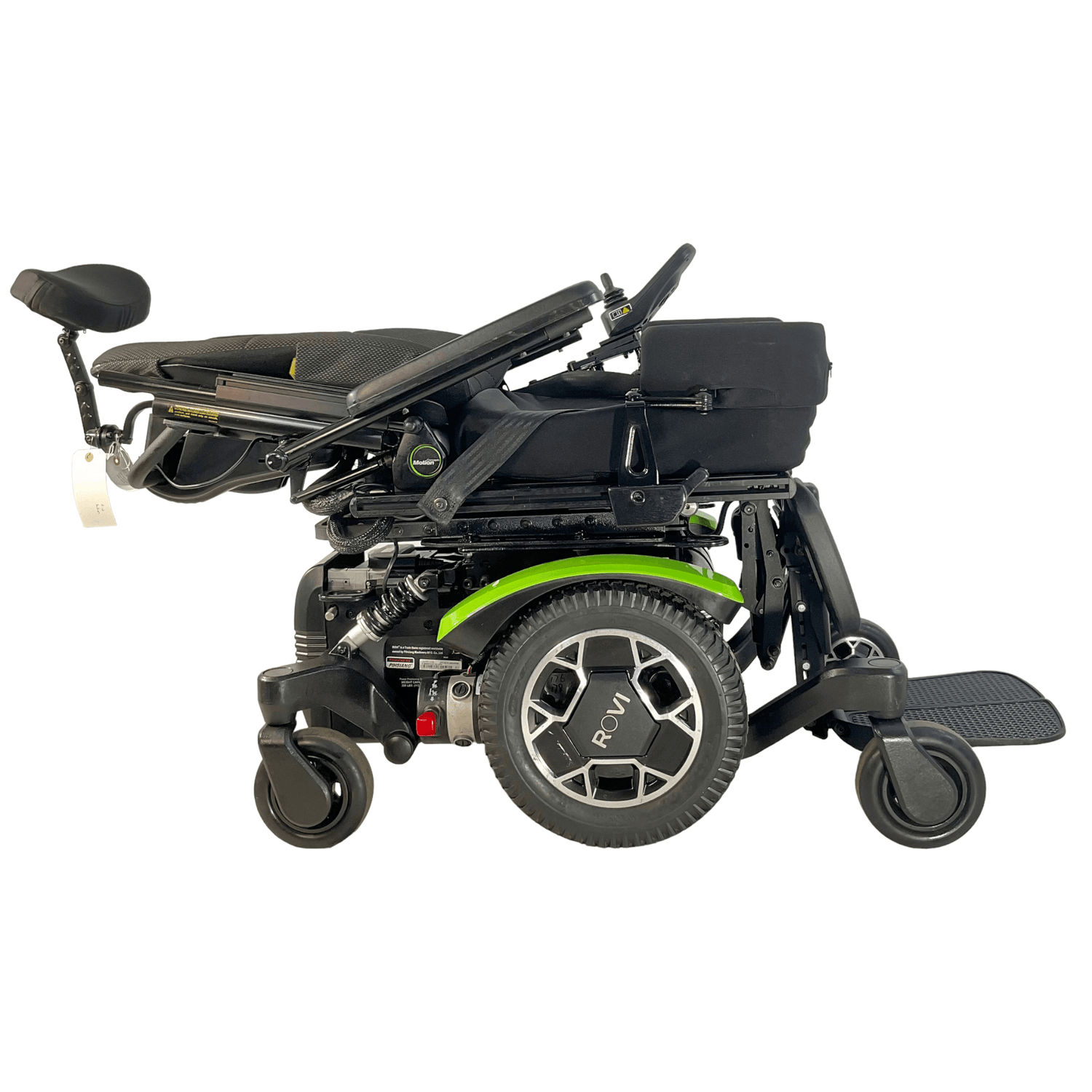 Rovi X3 Rehab Power Chair | 18" x 18" Seat |  Attendant Control, Seat Elevate