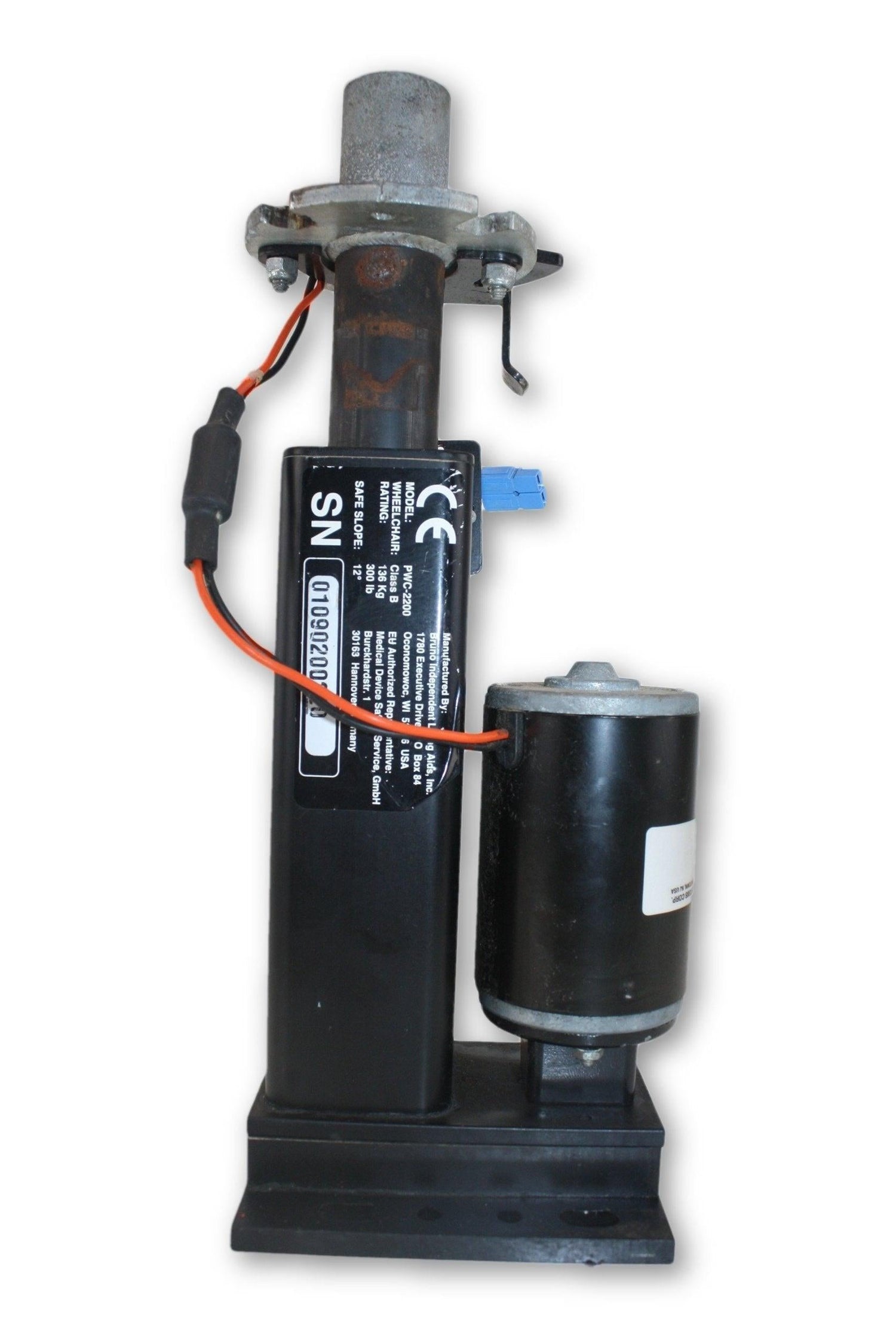 Seat Elevate Actuator for Bruno Power Wheelchair | Motion 73464-Mobility Equipment for Less