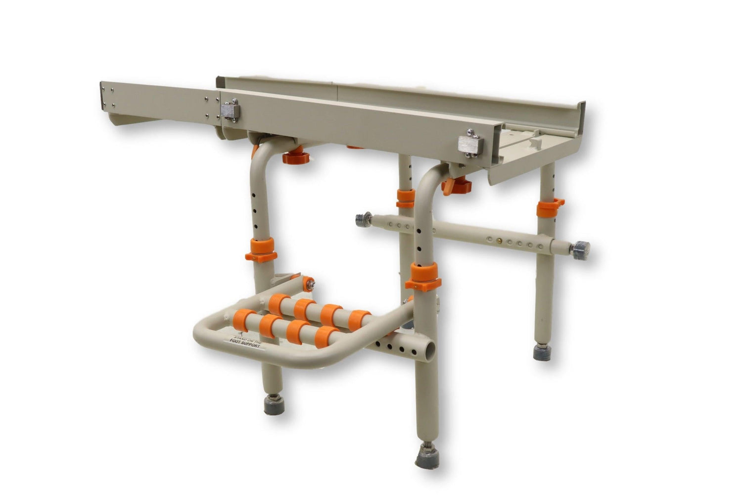 Shower Buddy SB2 TubBuddy Commode Seating System | Sliding Shower Chair Transfer Bench | Air-Filled Star Cushion-Mobility Equipment for Less