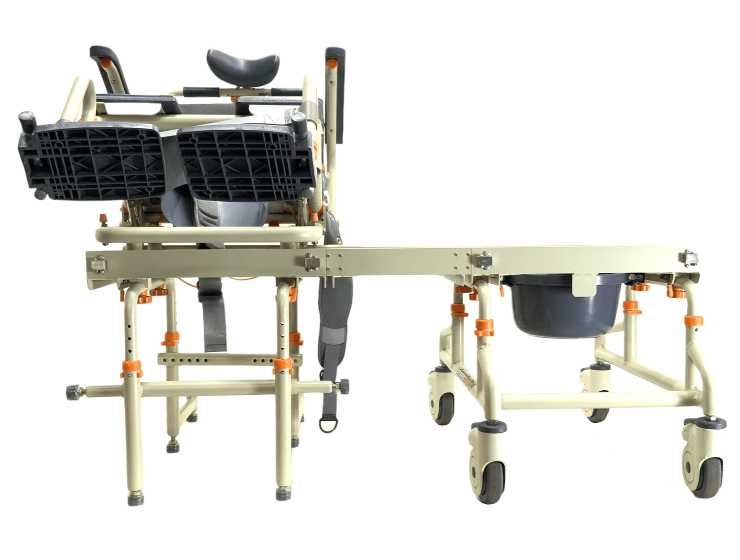 showerbuddy sb2t tubbuddy with tilt shower chair tilted