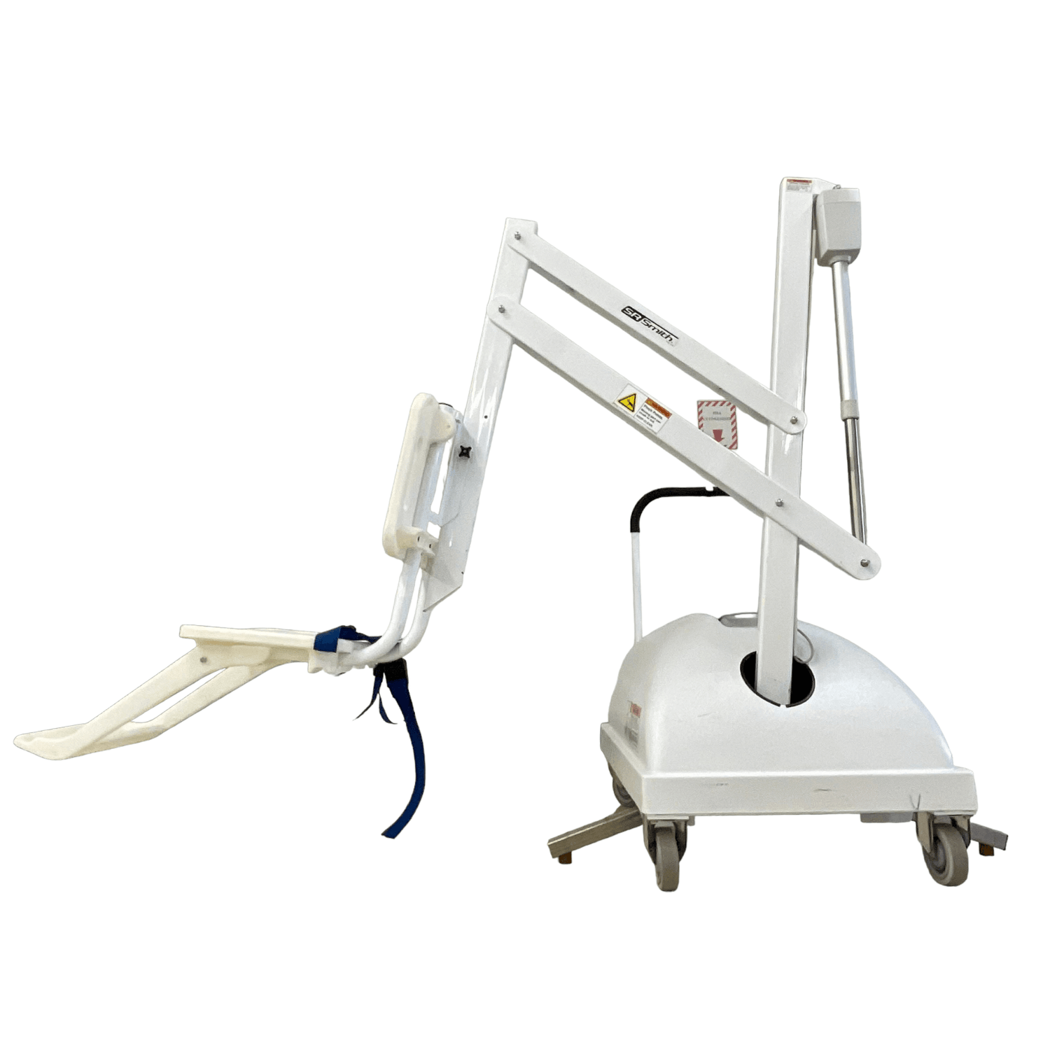 SR Smith PAL (Portable Aquatic Lift) Electric Patient Lift | Like New! | Locking Casters, Lifts from Floor - Mobility Equipment for Less