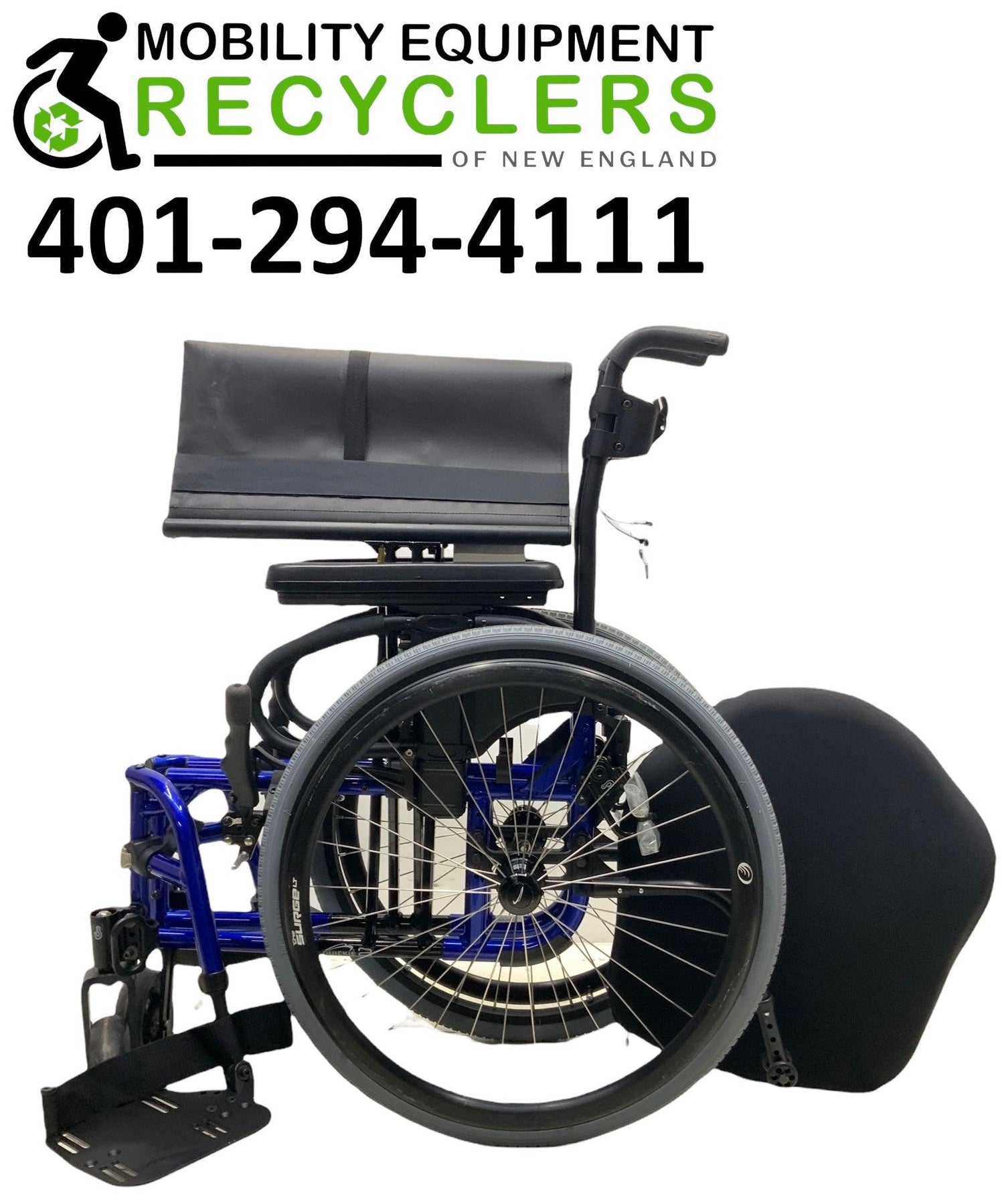 Sunrise Medical Quickie 2 Folding Manual Wheelchair | Height Adjustable Armrest, Swing-Away Leg Rests, Fold Down Backrest |-Mobility Equipment for Less