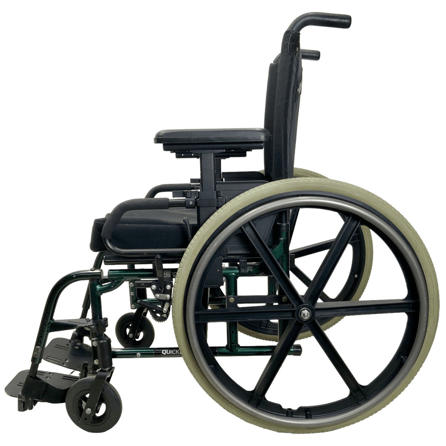 Sunrise Medical Quickie 2 Manual Wheelchair | 17.5 x 16 inch Seat | Swing-Away Leg Rests, Removable Armrests - Mobility Equipment for Less