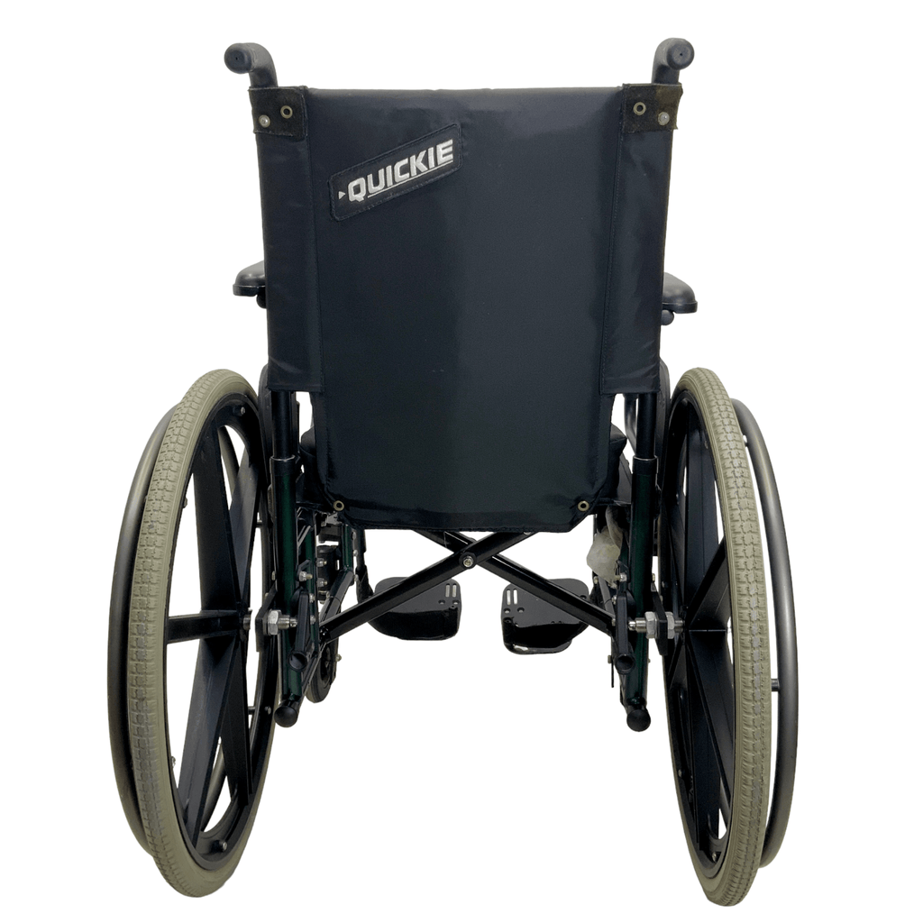 Sunrise Medical Quickie 2 Manual Wheelchair | 17.5 x 16 inch Seat | Swing-Away Leg Rests, Removable Armrests - Mobility Equipment for Less