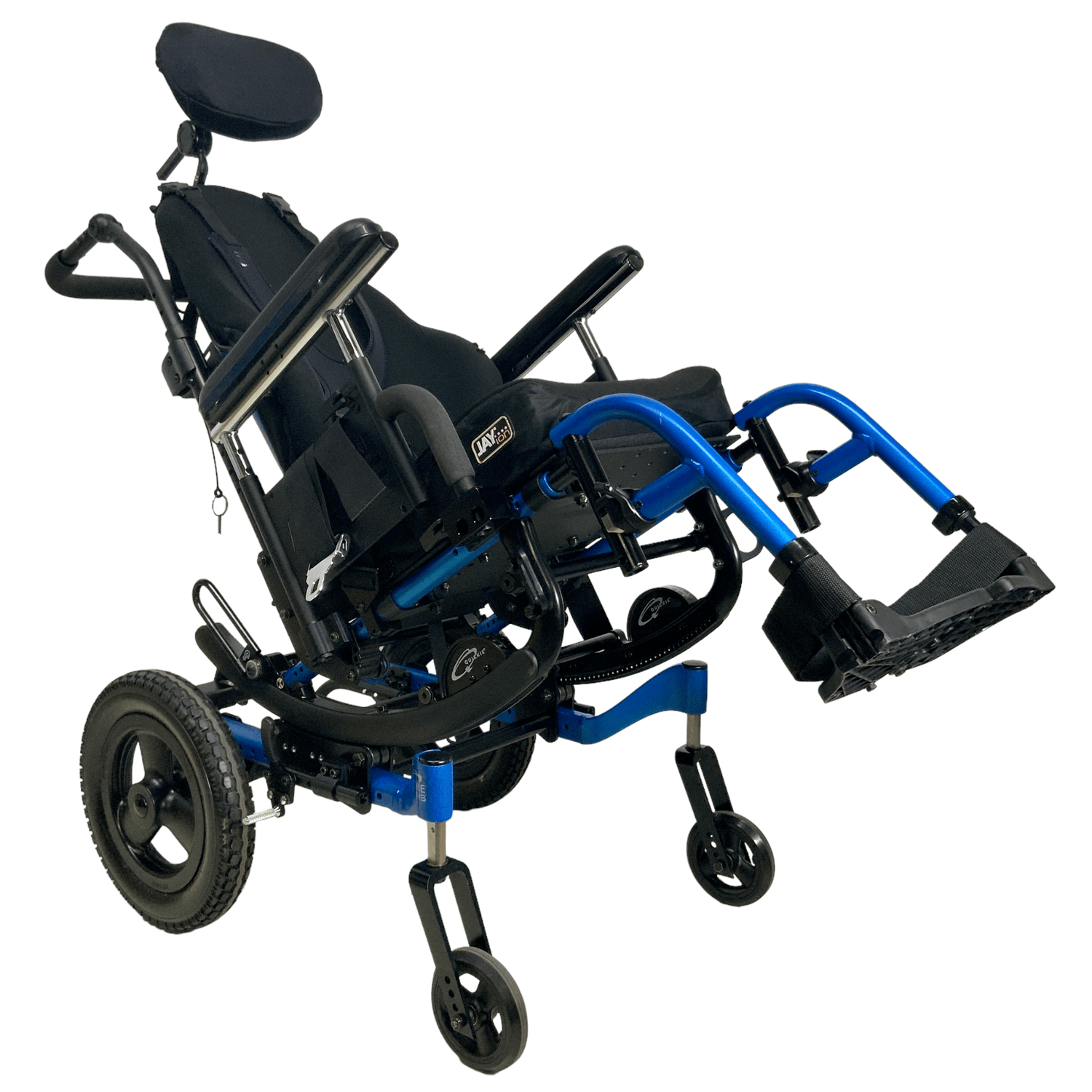 Sunrise Medical Quickie Iris Tilt-In-Space Manual Wheelchair | 14 x 17 Seat | Height Adjustable Armrest, Reclining Backrest - Mobility Equipment for Less