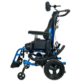 Sunrise Medical Quickie Iris Tilt-In-Space Manual Wheelchair | 14 x 17 Seat | Height Adjustable Armrest, Reclining Backrest - Mobility Equipment for Less