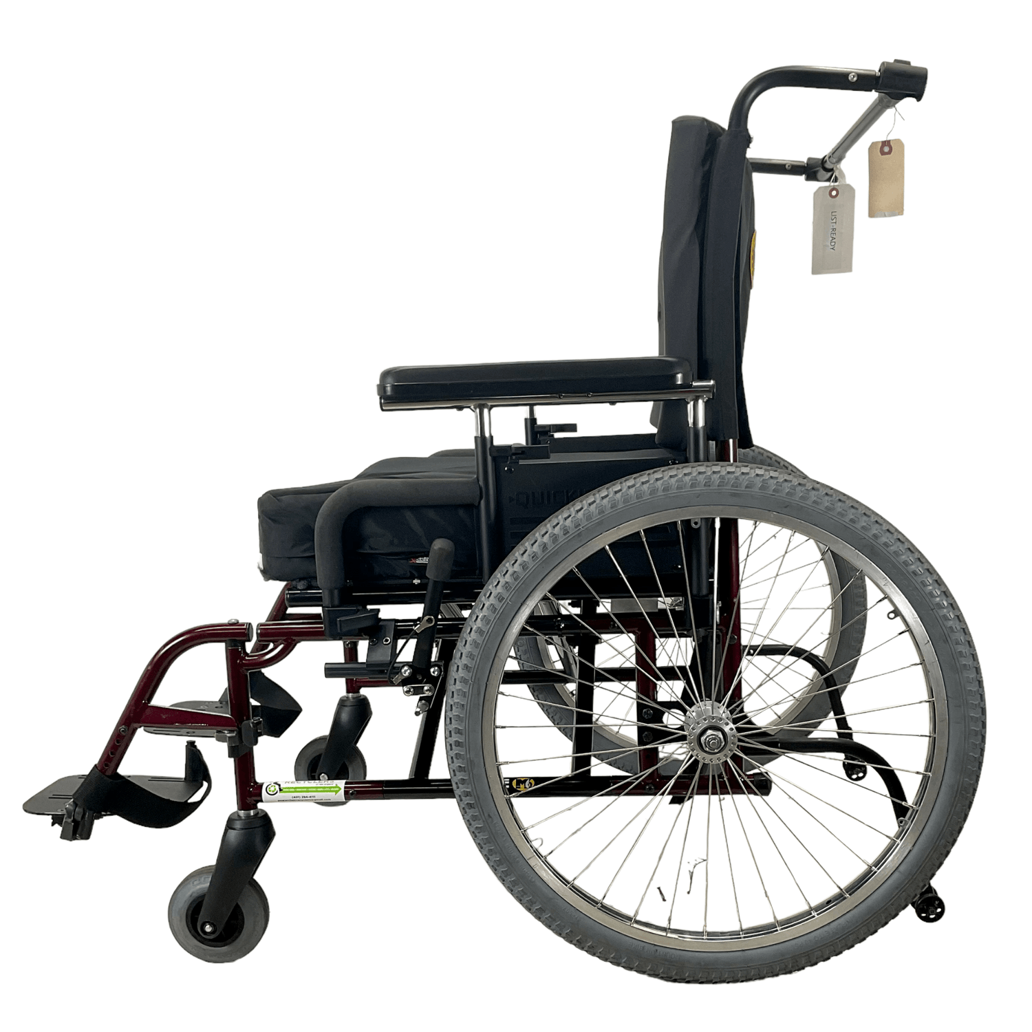 Sunrise Medical Quickie M6 Bariatric Wheelchair | 24 x 21 Seat | Quick Release Wheels - Mobility Equipment for Less
