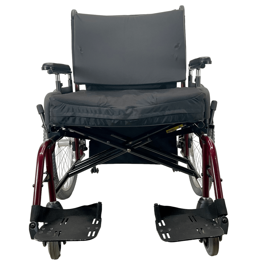Sunrise Medical Quickie M6 Bariatric Wheelchair | 24 x 21 Seat | Quick Release Wheels - Mobility Equipment for Less