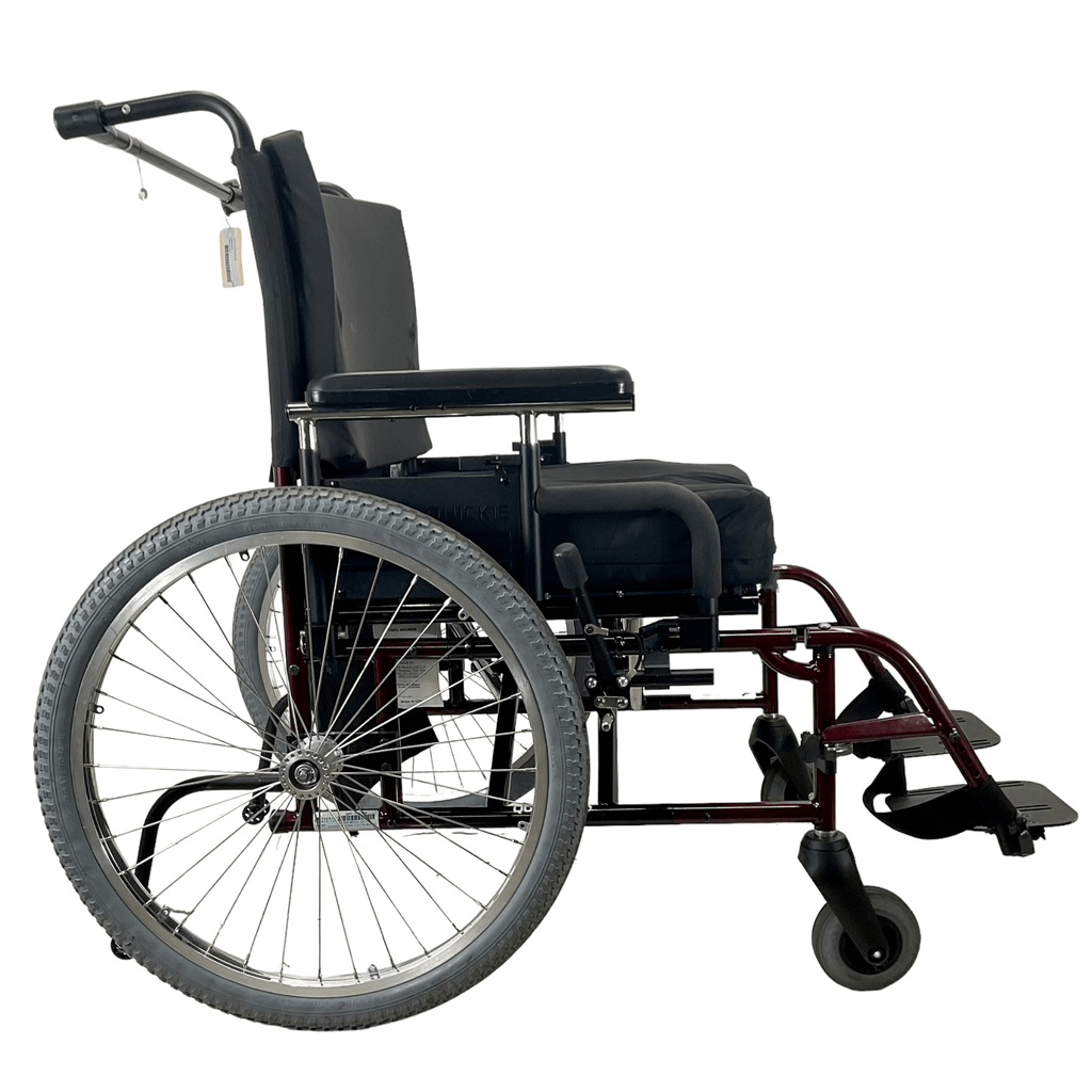 Sunrise Medical Quickie M6 Bariatric Wheelchair | 24 x 21 Seat | Quick Release Wheels - Mobility Equipment for Less