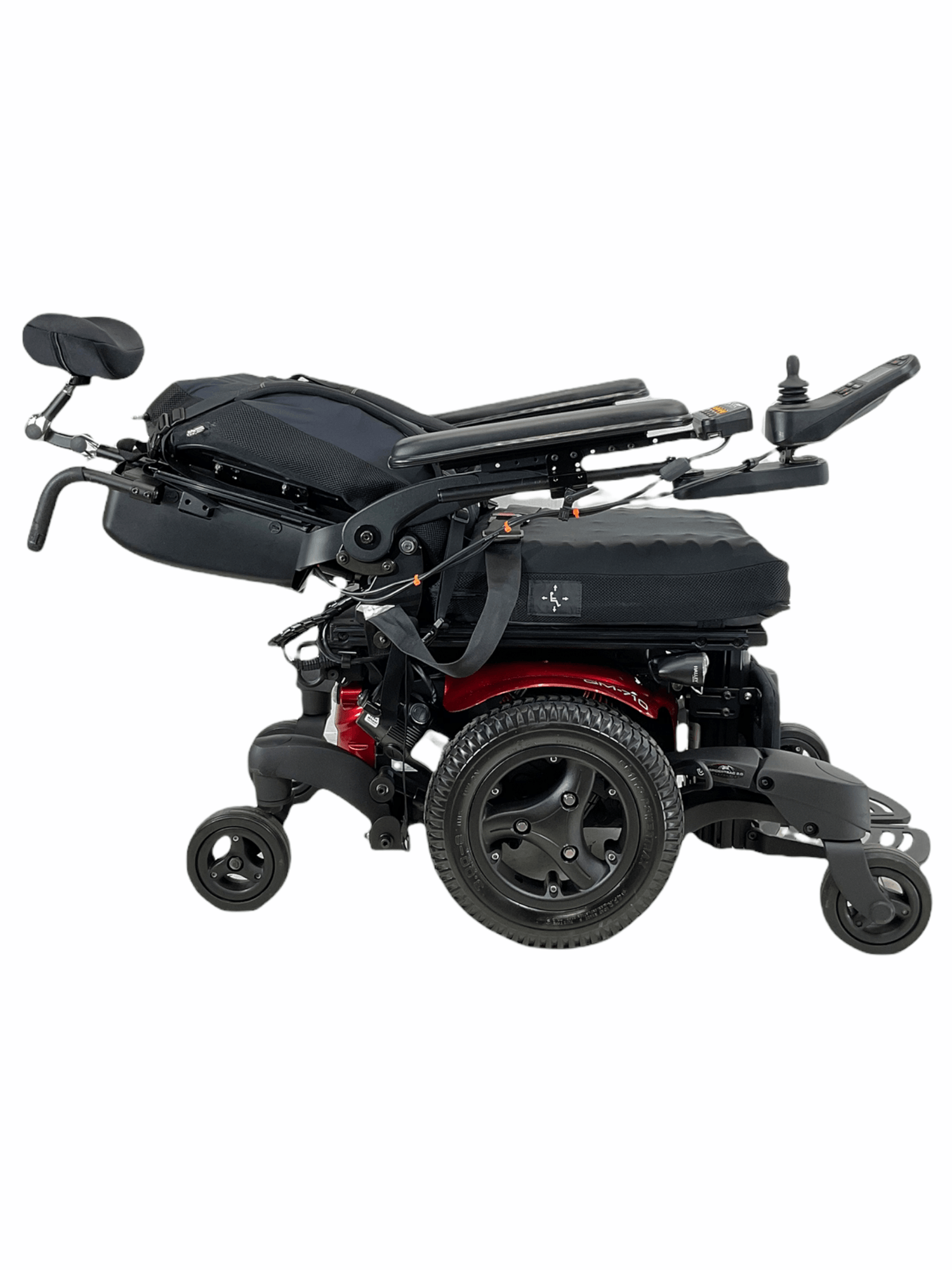 Sunrise Medical Quickie QM-710 Rehab Power Chair | Tilt, Recline, Power Legs | 17" x 16" Seat