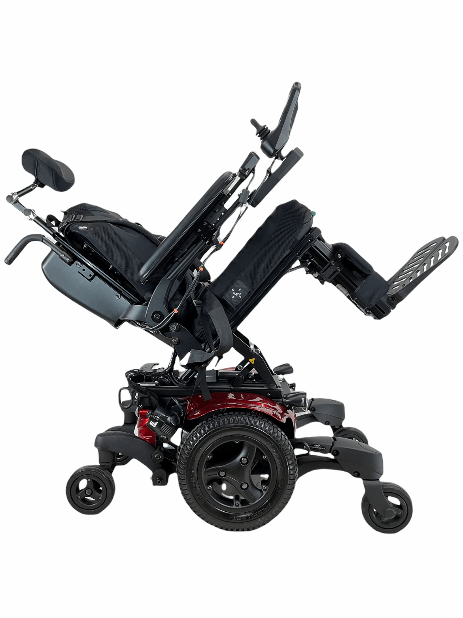 Sunrise Medical Quickie QM-710 Rehab Power Chair | Tilt, Recline, Power Legs | 17" x 16" Seat