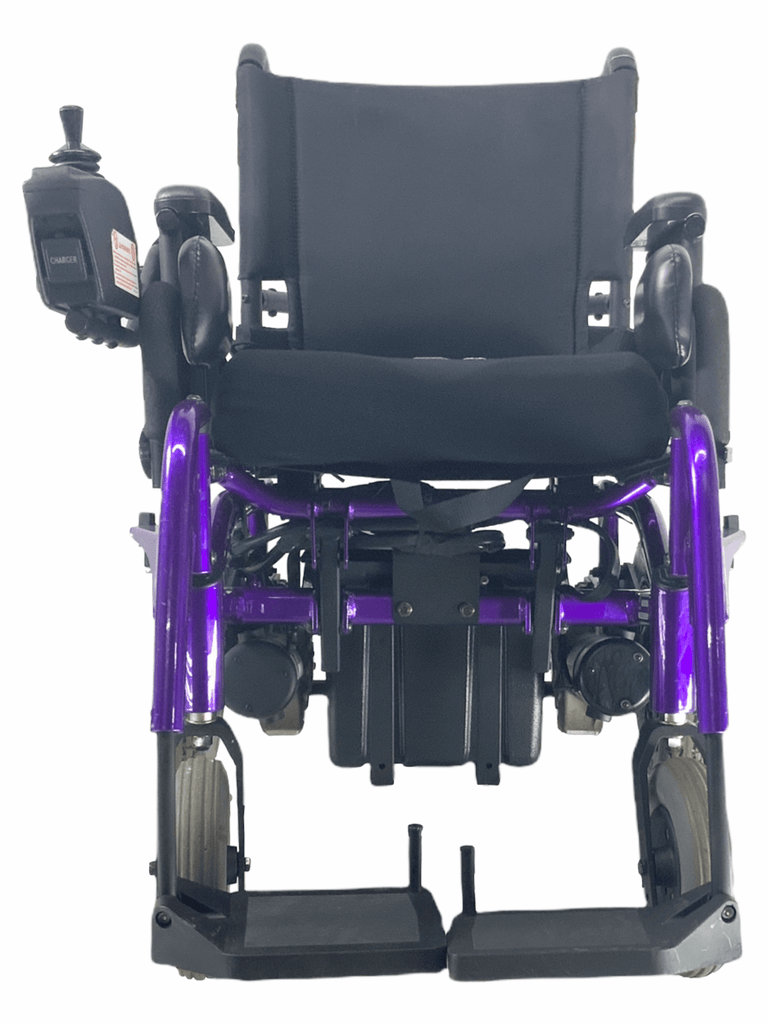 Sunrise Medical Quickie S-525 Standard Power Chair | 18" x 18" Seat | Thigh Supports, Push Handles-Mobility Equipment for Less