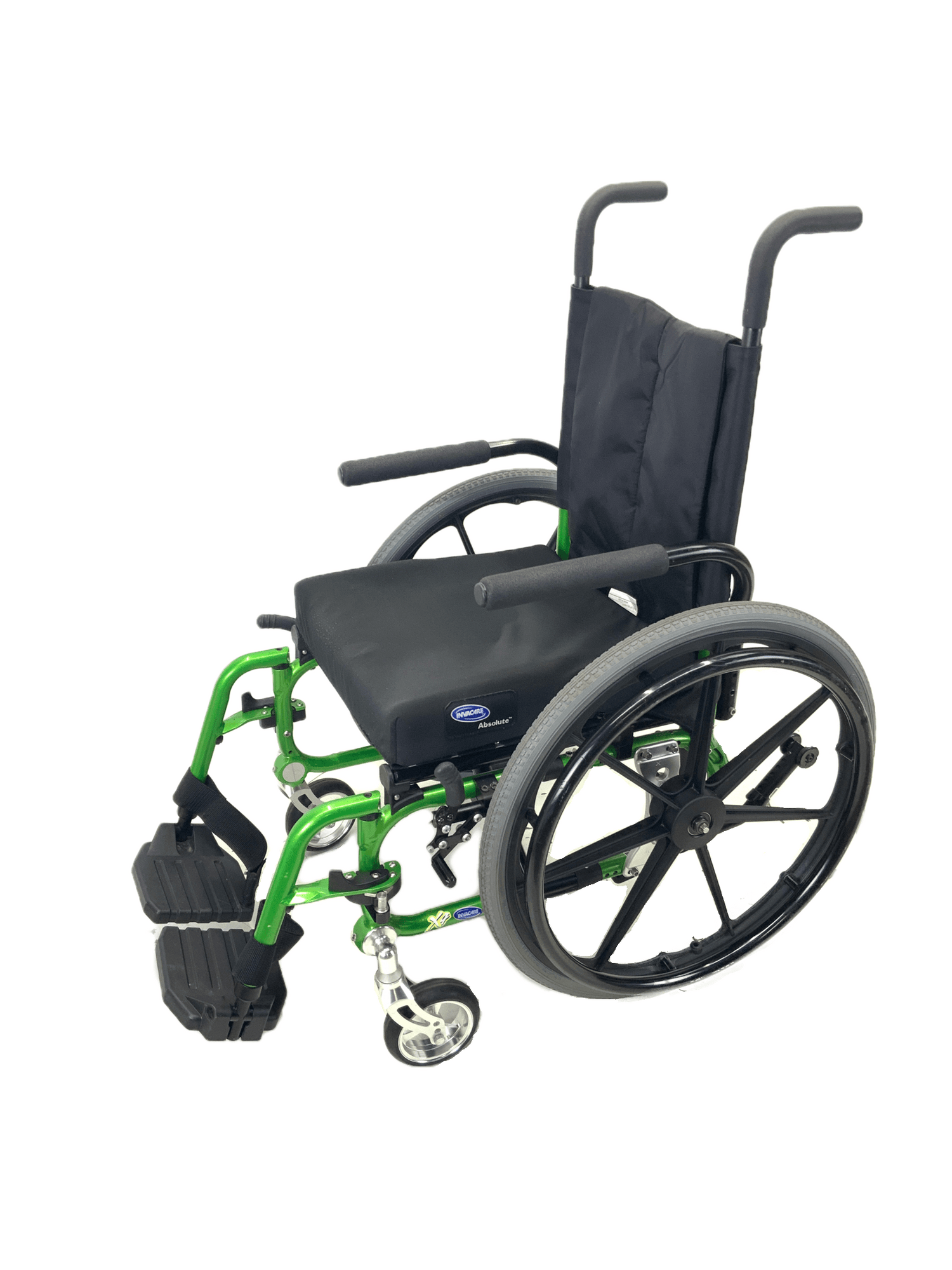 Used Invacare ProSPIN X4 Folding Manual Wheelchair | 16"x16" Seat | High Performance, Lightweight & Portable!-Mobility Equipment for Less