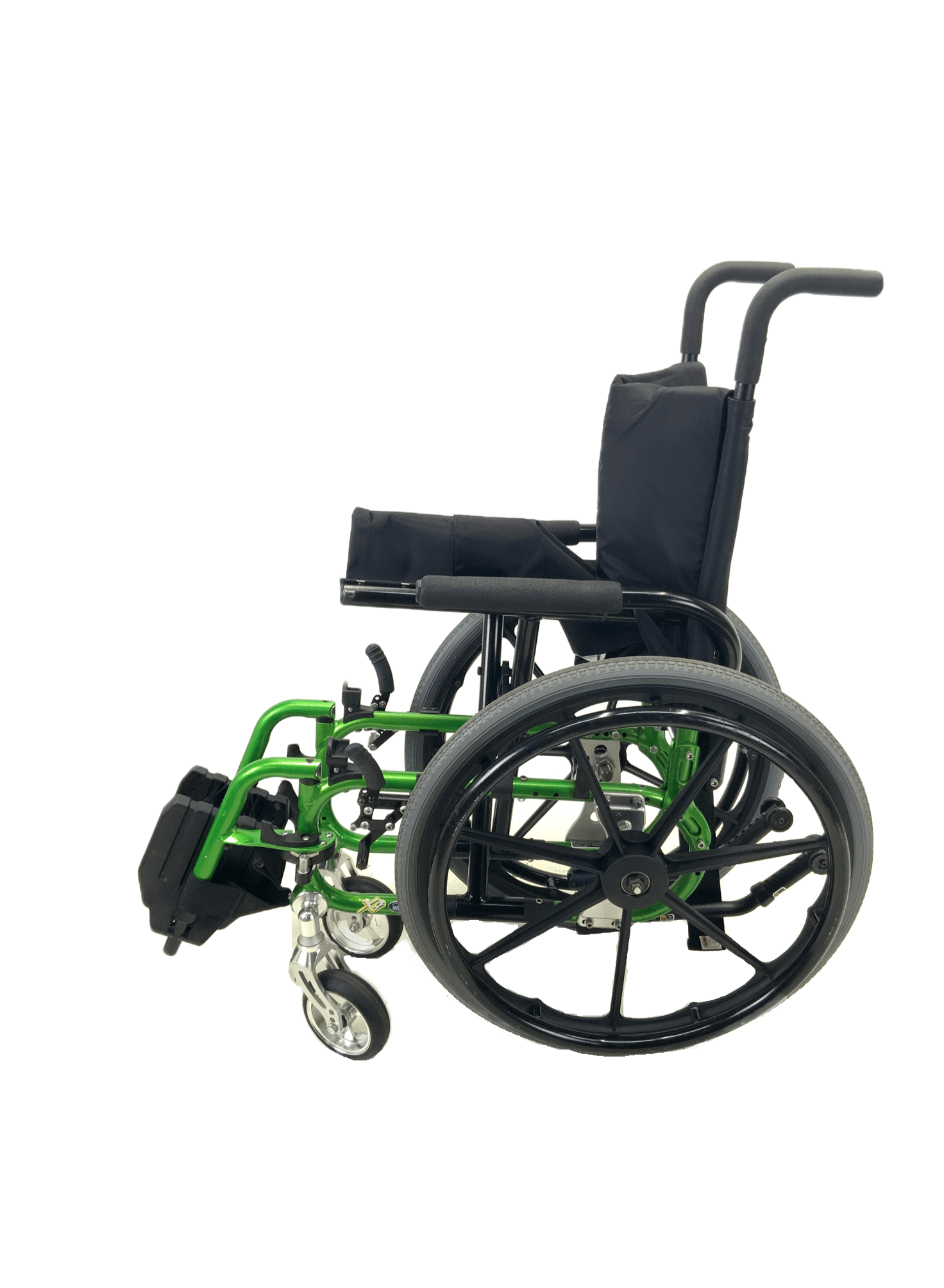 Used Invacare ProSPIN X4 Folding Manual Wheelchair | 16"x16" Seat | High Performance, Lightweight & Portable!-Mobility Equipment for Less