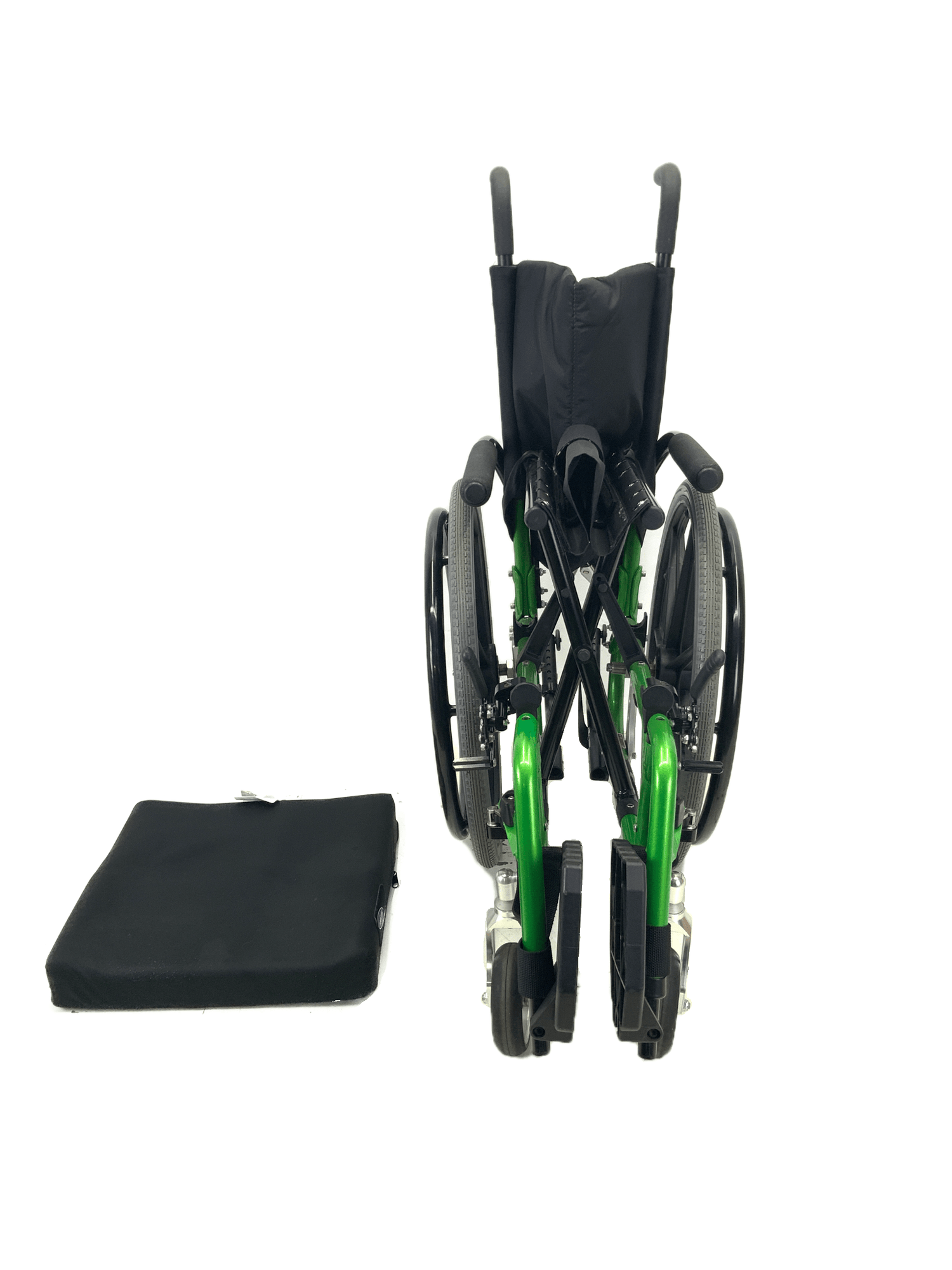 Used Invacare ProSPIN X4 Folding Manual Wheelchair | 16"x16" Seat | High Performance, Lightweight & Portable!-Mobility Equipment for Less