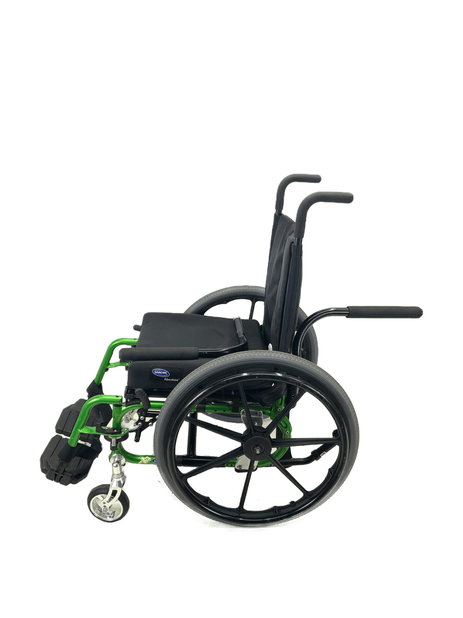 Used Invacare ProSPIN X4 Folding Manual Wheelchair | 16"x16" Seat | High Performance, Lightweight & Portable!-Mobility Equipment for Less