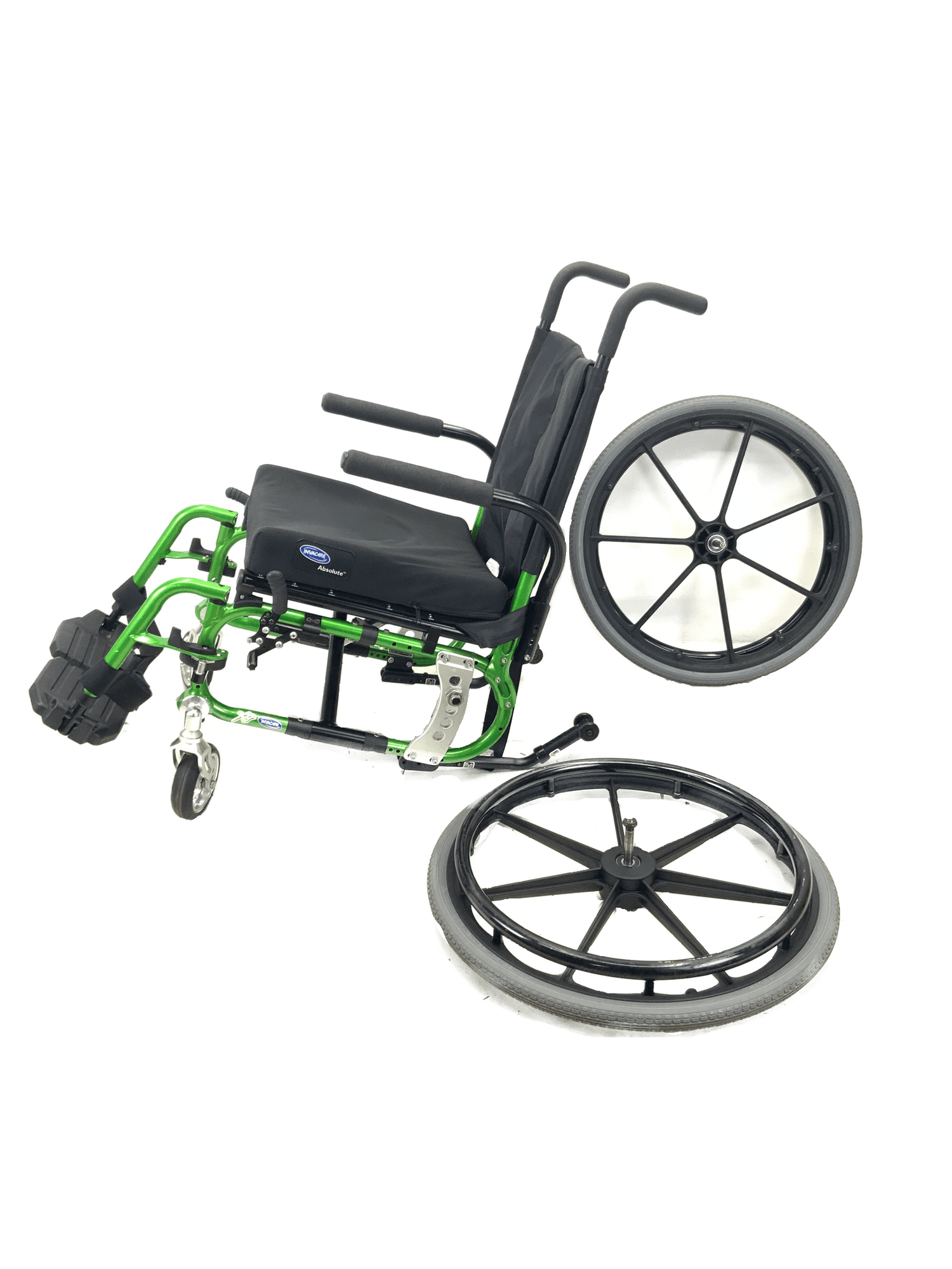 Used Invacare ProSPIN X4 Folding Manual Wheelchair | 16"x16" Seat | High Performance, Lightweight & Portable!-Mobility Equipment for Less