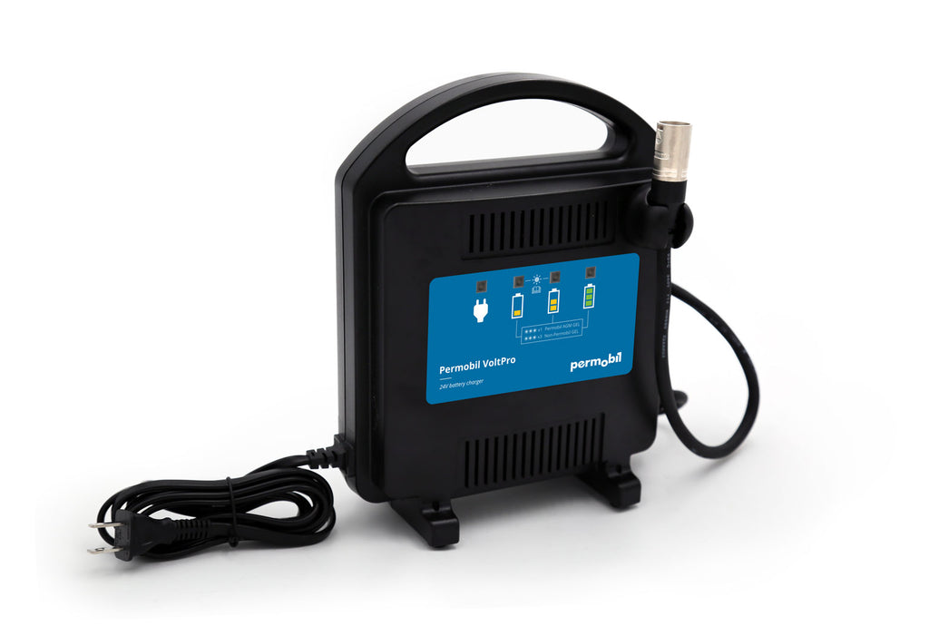 Profile view of Voltpro 24V 10 AMP Battery Charger
